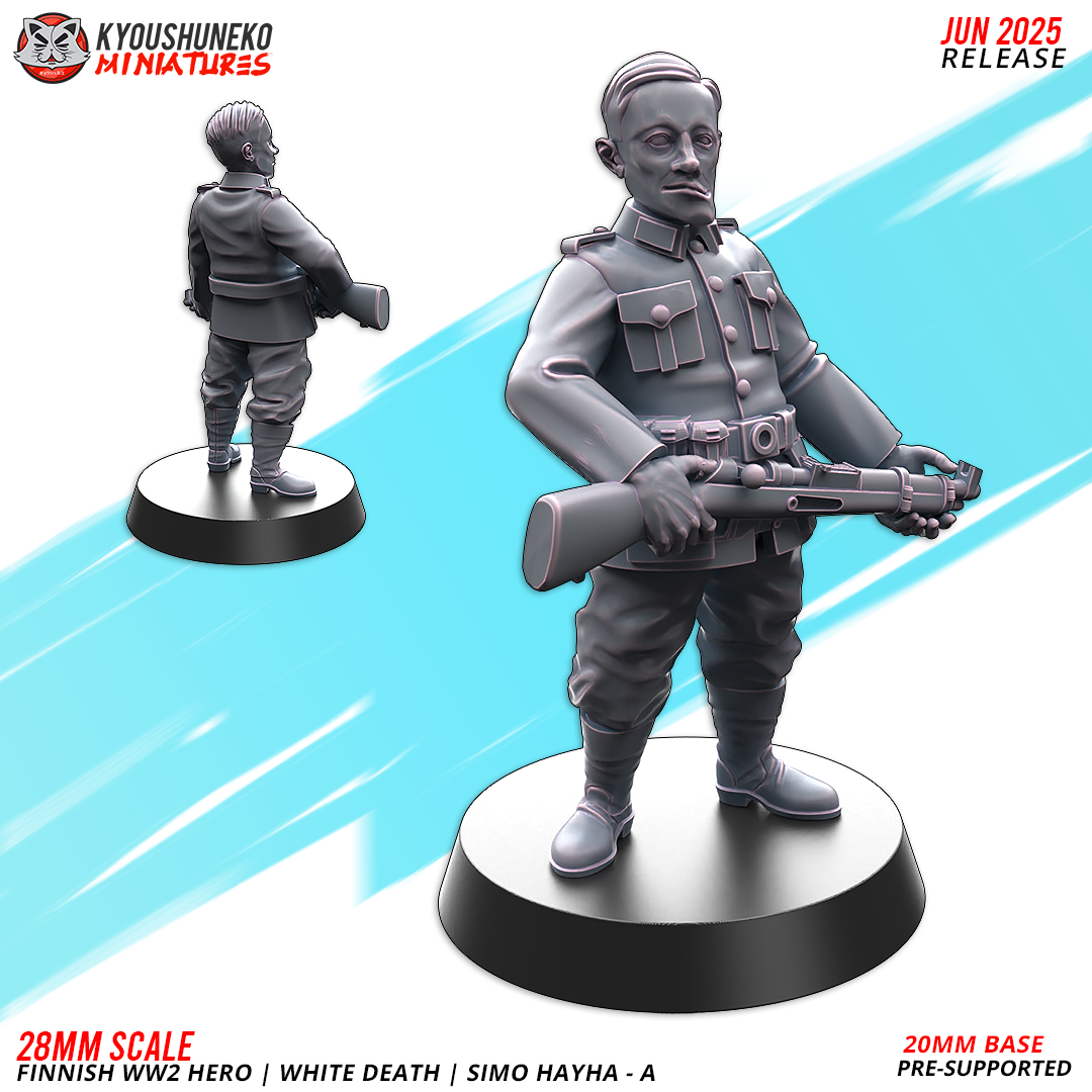 White Death - Simo Häyhä (alternate) | Finland | Kyoushuneko