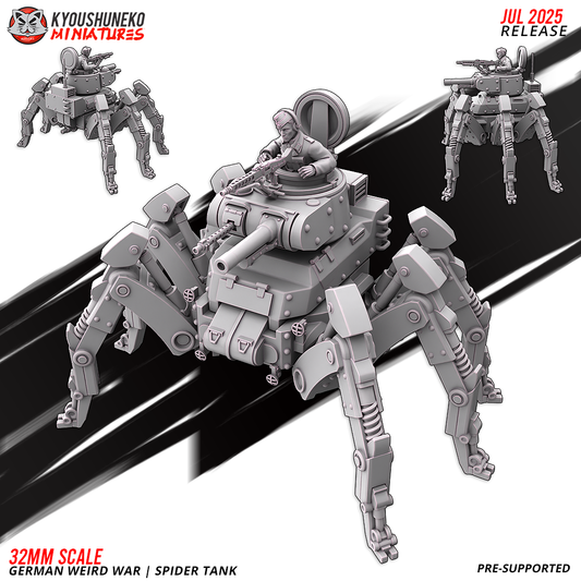 Spider Tank | Weird War II | Kyoushuneko