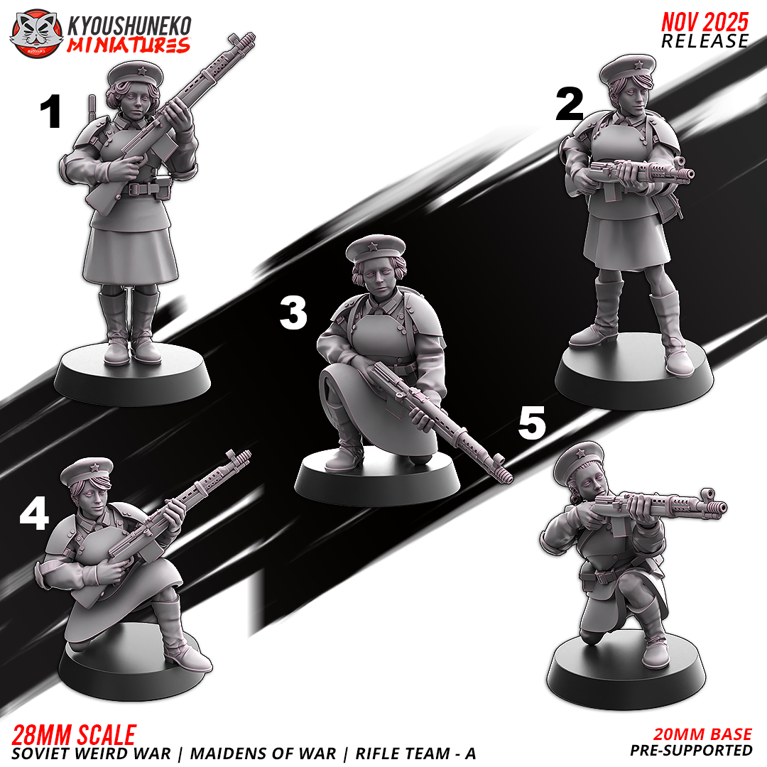 Soviet Weird War Maidens Rifle