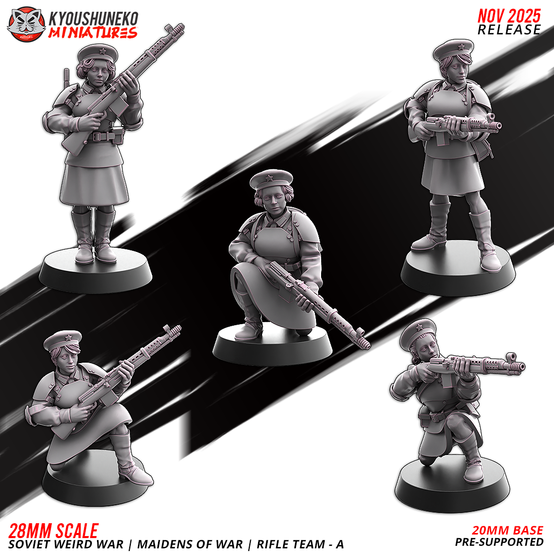 Soviet Weird War Maidens Rifle