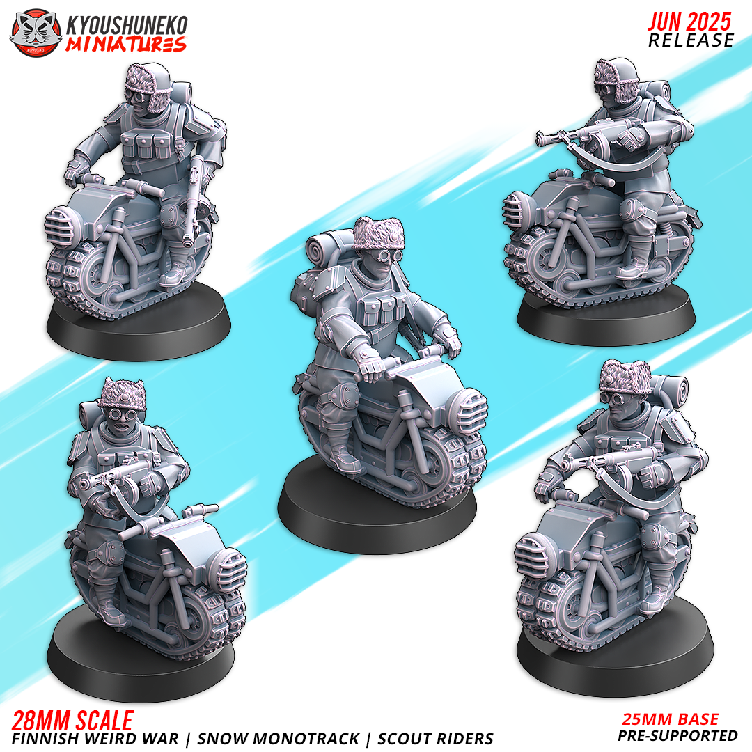 Snow Monotrack Riders | Finland | Weird War II | Kyoushuneko – Coveted ...