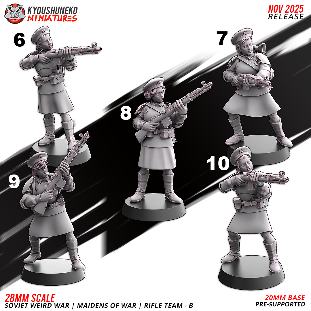 Soviet Weird War Maidens Rifle