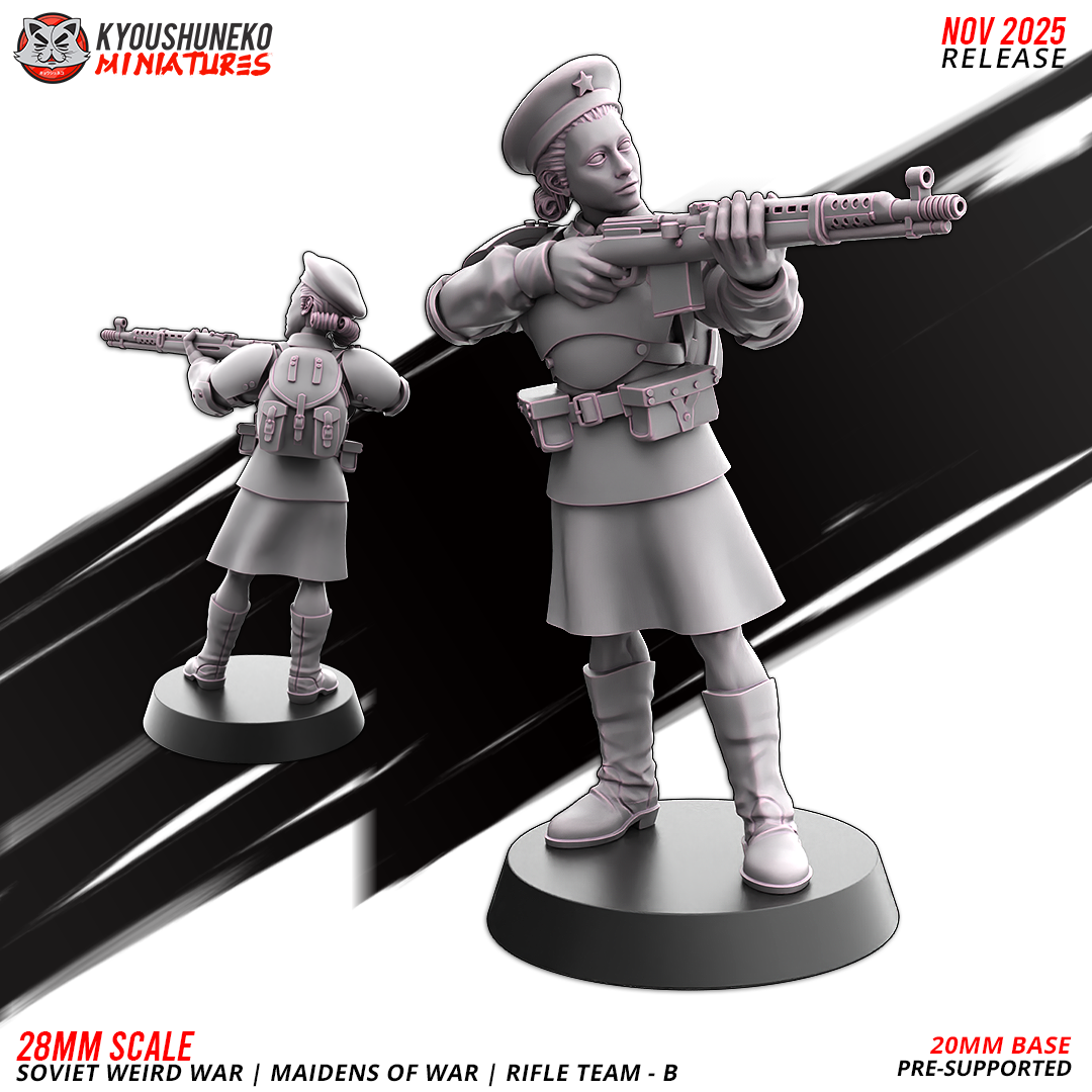 Soviet Weird War Maidens Rifle