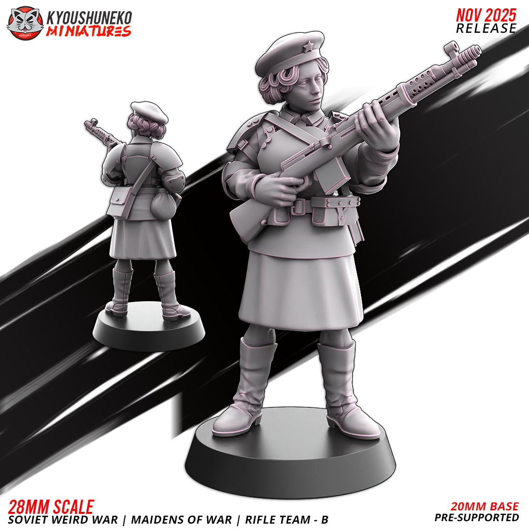 Soviet Weird War Maidens Rifle