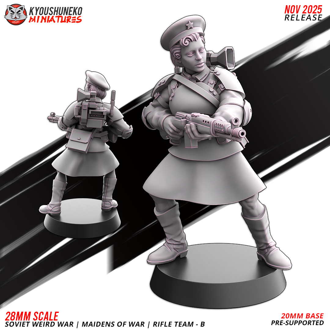 Soviet Weird War Maidens Rifle