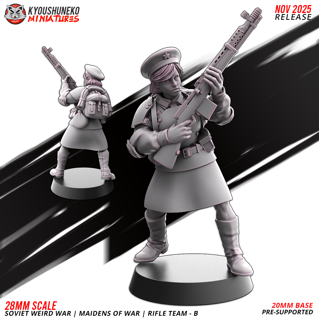 Soviet Weird War Maidens Rifle