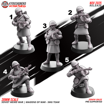Soviet Weird War Maidens SMG