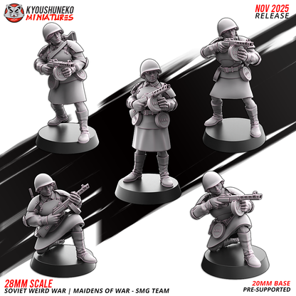 Soviet Weird War Maidens SMG