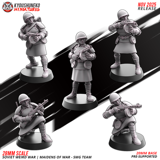 Soviet Weird War Maidens SMG
