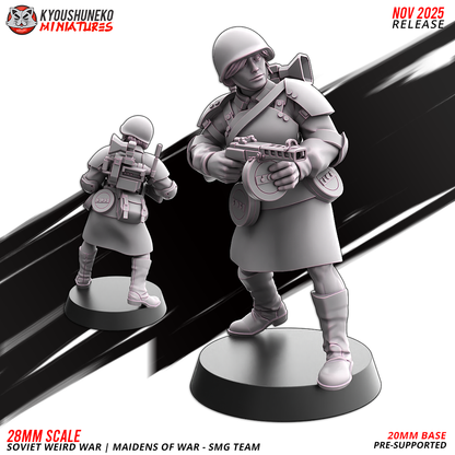 Soviet Weird War Maidens SMG