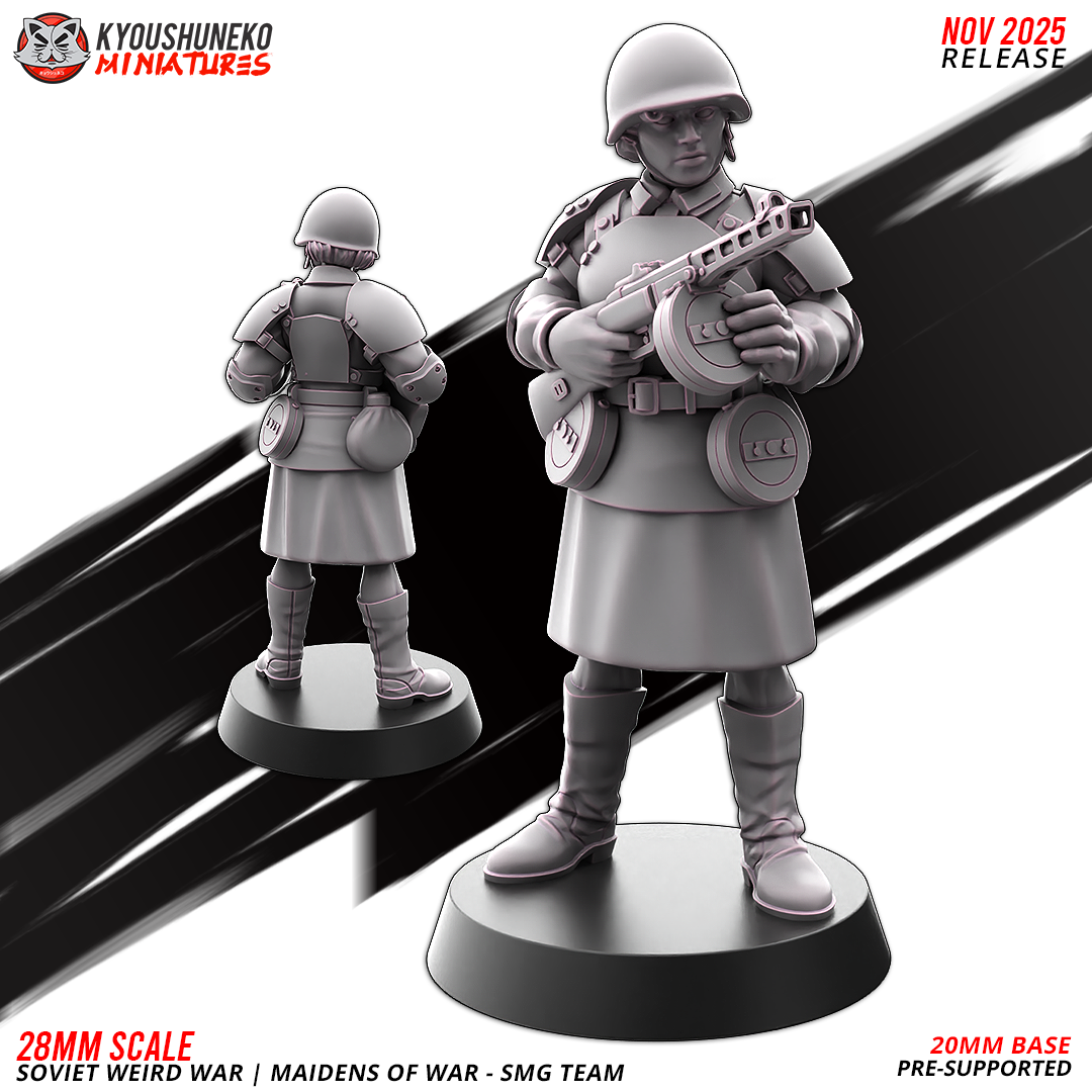 Soviet Weird War Maidens SMG