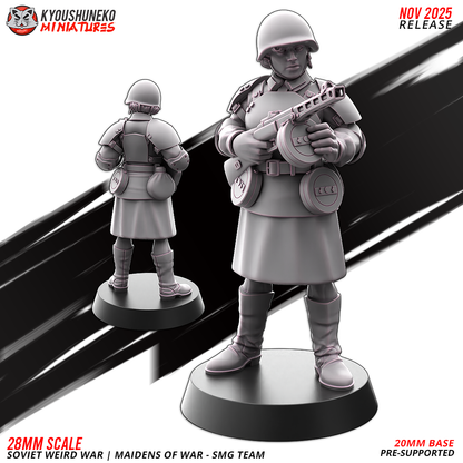 Soviet Weird War Maidens SMG
