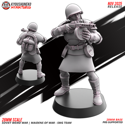 Soviet Weird War Maidens SMG
