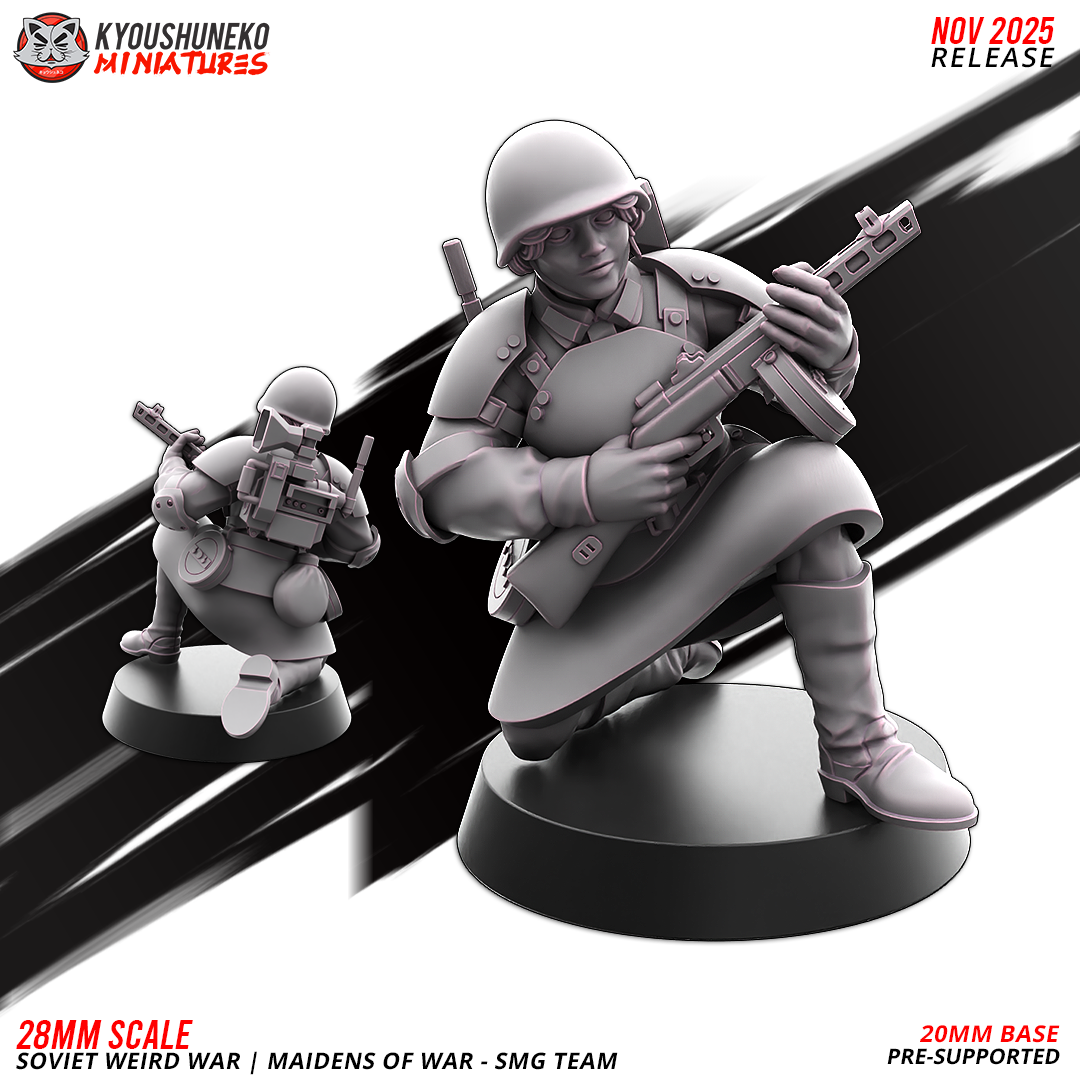 Soviet Weird War Maidens SMG