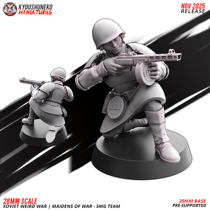 Soviet Weird War Maidens SMG