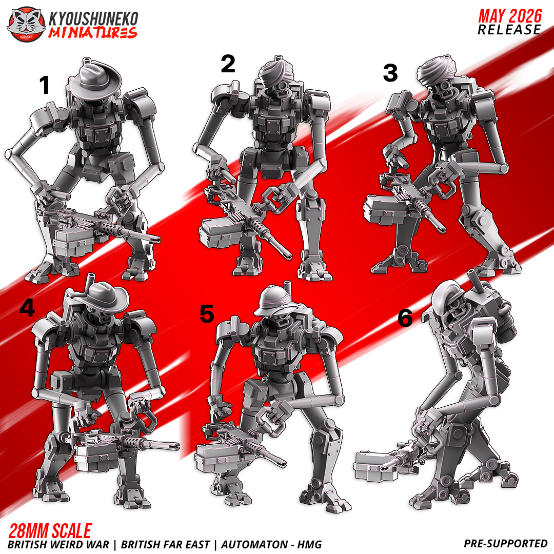 British Weird War | Far East Automaton - HMG