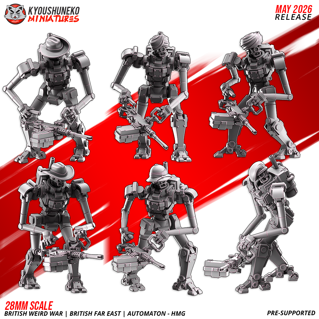 British Weird War | Far East Automaton - HMG