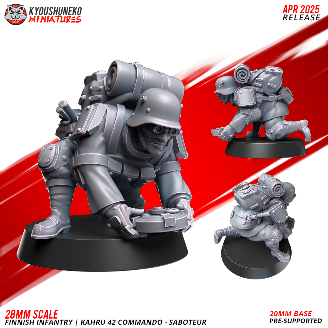 Finnish Infantry - Kahru 42 Anti-Mech Commandos | Finland | Kyoushuneko