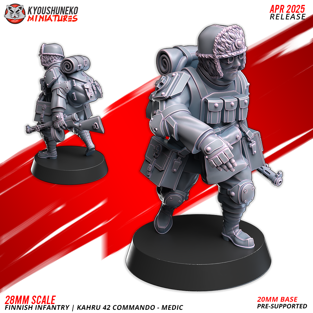 Finnish Infantry - Kahru 42 Anti-Mech Commandos | Finland | Kyoushuneko
