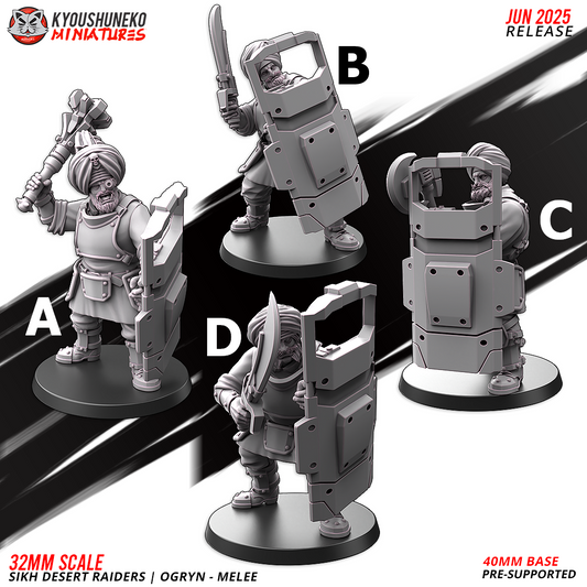 Ogryn Melee Raiders | Sikh Desert Raiders | Kyoushuneko