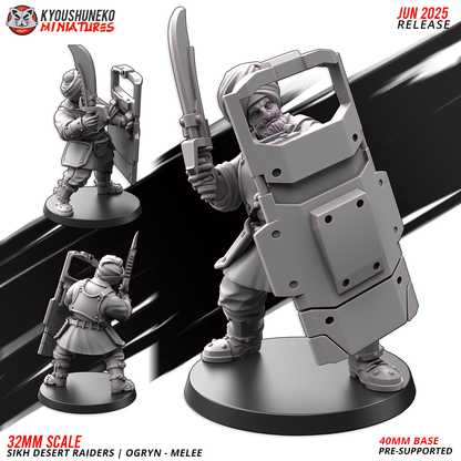 Ogryn Melee Raiders | Sikh Desert Raiders | Kyoushuneko