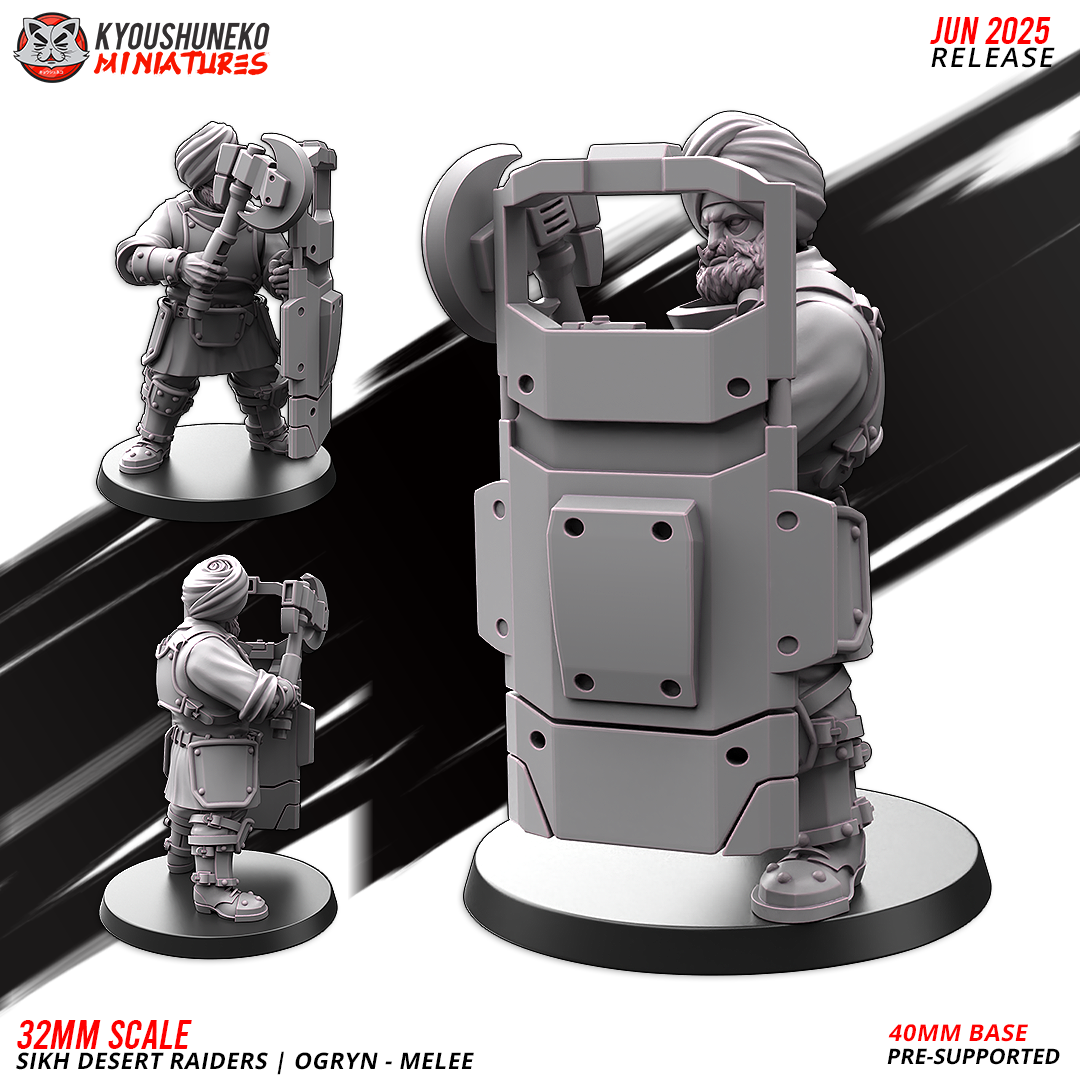 Ogryn Melee Raiders | Sikh Desert Raiders | Kyoushuneko