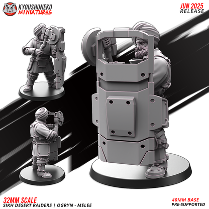 Ogryn Melee Raiders | Sikh Desert Raiders | Kyoushuneko