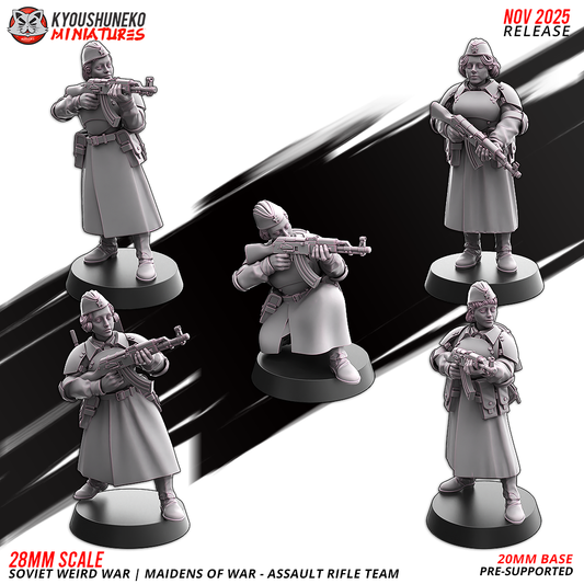 Soviet Weird War Maidens Assault Rifle