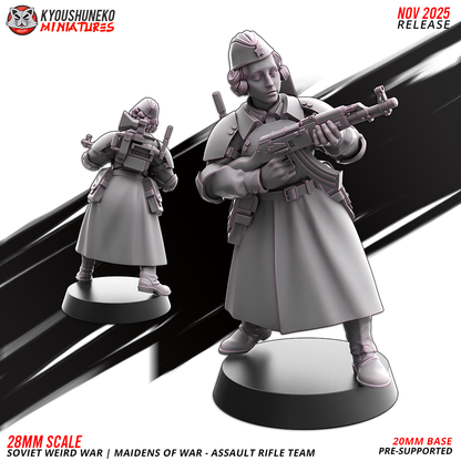 Soviet Weird War Maidens Assault Rifle