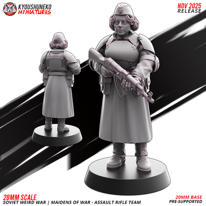Soviet Weird War Maidens Assault Rifle
