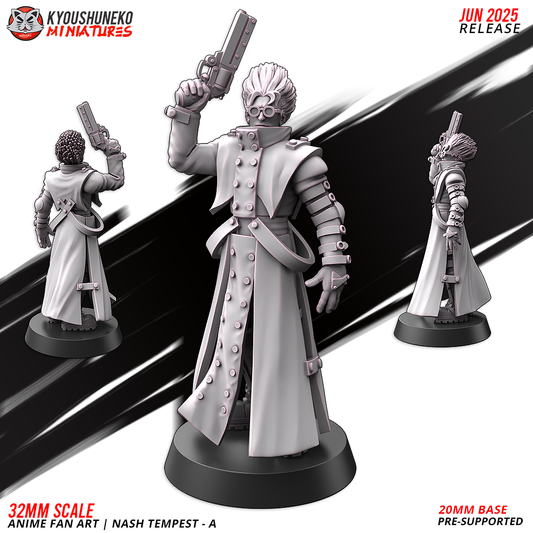 Nash Tempest | Anime Fan Art | Kyoushuneko
