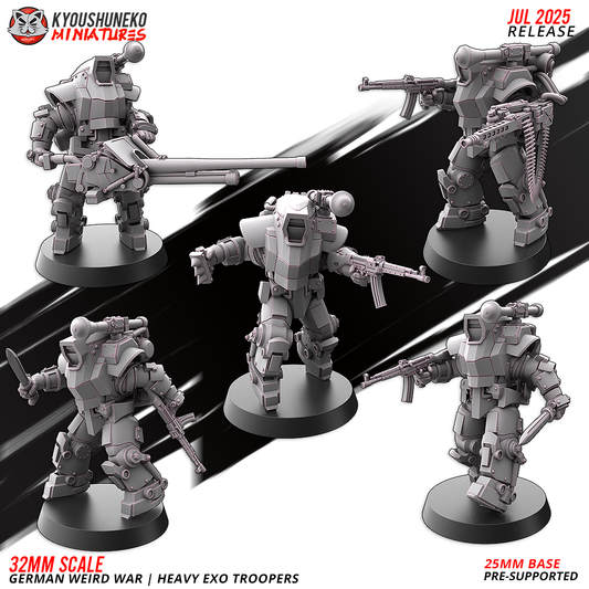 German Heavy Exo Troopers | Weird War II | Germany | Kyoushuneko