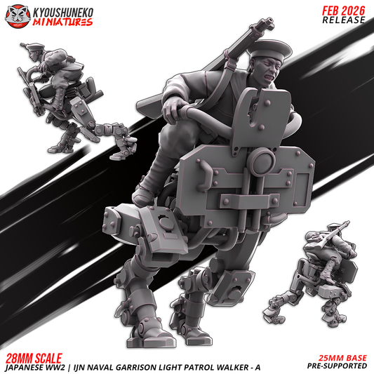 Japanese WW2 Naval Garrison Light Patrol Walker