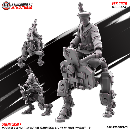 Japanese WW2 Naval Garrison Light Patrol Walker