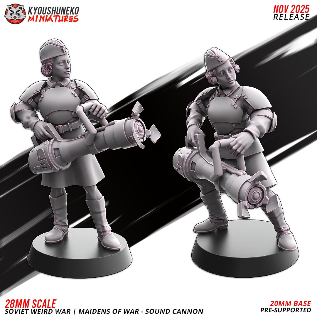 Soviet Weird War Maidens Sound Cannon