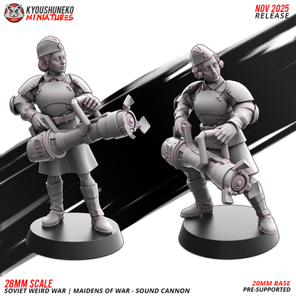 Soviet Weird War Maidens Sound Cannon