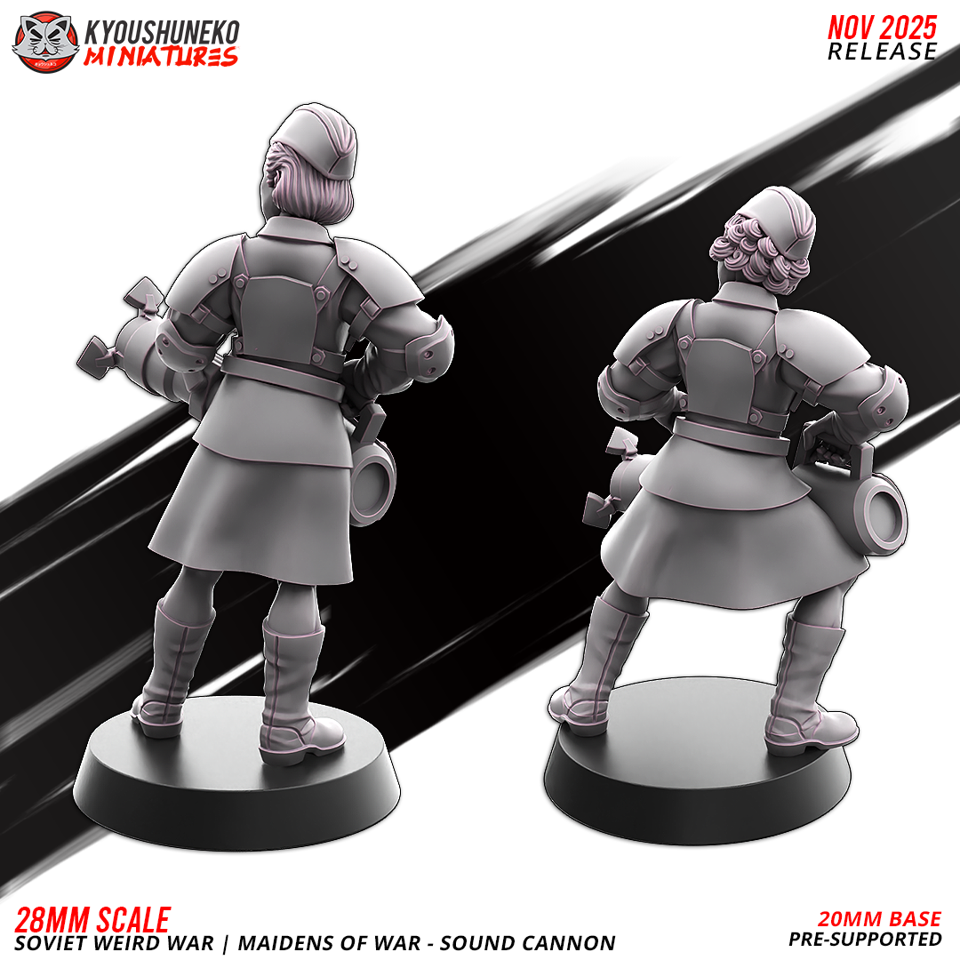 Soviet Weird War Maidens Sound Cannon