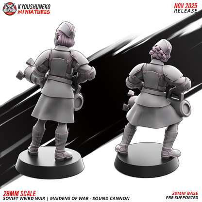 Soviet Weird War Maidens Sound Cannon