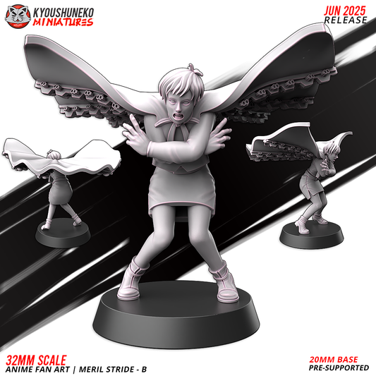 Meril Stride (alternate) | Anime Fan Art | Kyoushuneko