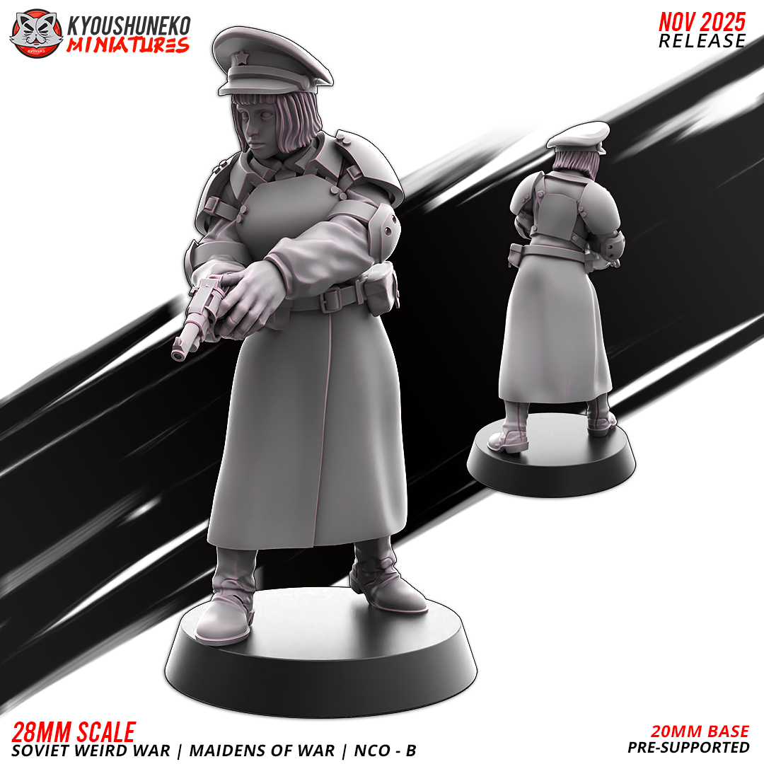 Soviet Weird War Maidens NCO
