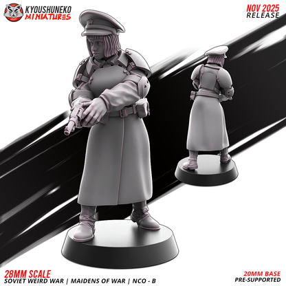 Soviet Weird War Maidens NCO