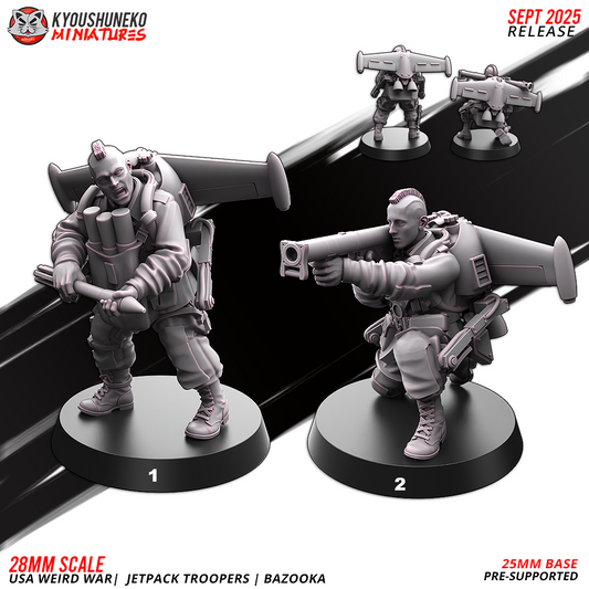 USA Jetpack Bazooka Troopers