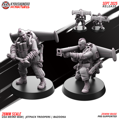 USA Jetpack Bazooka Troopers
