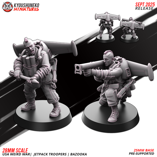 USA Jetpack Bazooka Troopers