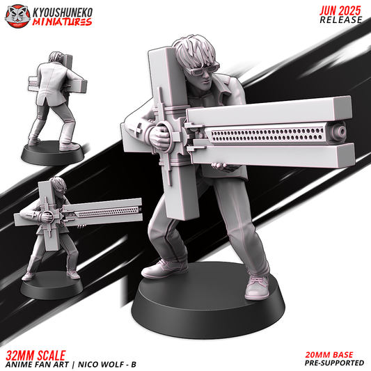 Nico Wolf (Alternate) | Anime Fan Art | Kyoushuneko