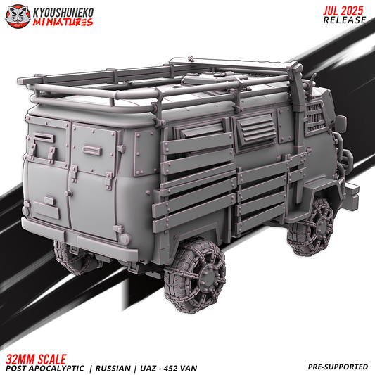 Post Apocalyptic UAZ - 452 Van | Post Apocalyptic Russia | Kyoushuneko