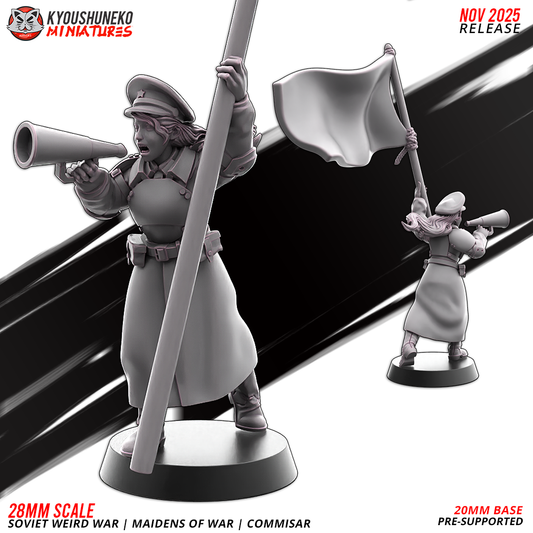 Soviet Weird War Maidens Commissar