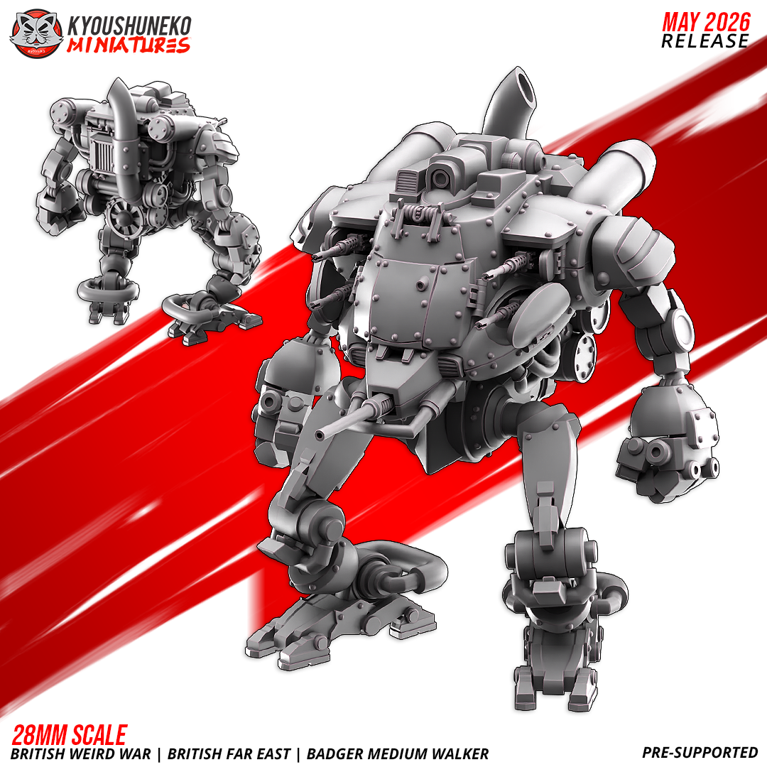 Badger Medium Walker | British Weird War Far East