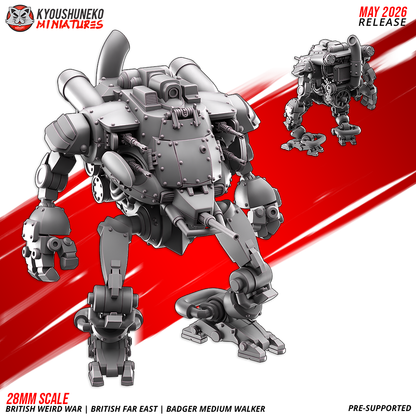 Badger Medium Walker | British Weird War Far East