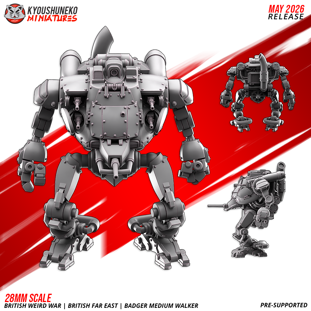 Badger Medium Walker | British Weird War Far East